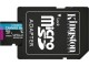 Card de memorie Kingston Canvas Go Plus microSDXC 128GB Class 10 UHS-I U3 + SD adapter