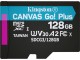 Card de memorie Kingston Canvas Go Plus microSDXC 128GB Class 10 UHS-I U3 + SD adapter