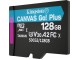 Card de memorie Kingston Canvas Go Plus microSDXC 128GB Class 10 UHS-I U3 + SD adapter