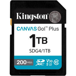 Card de memorie Kingston Canvas Go! Plus SDXC 1024GB V30 Class 10 UHS-I (SDG4/1TB)