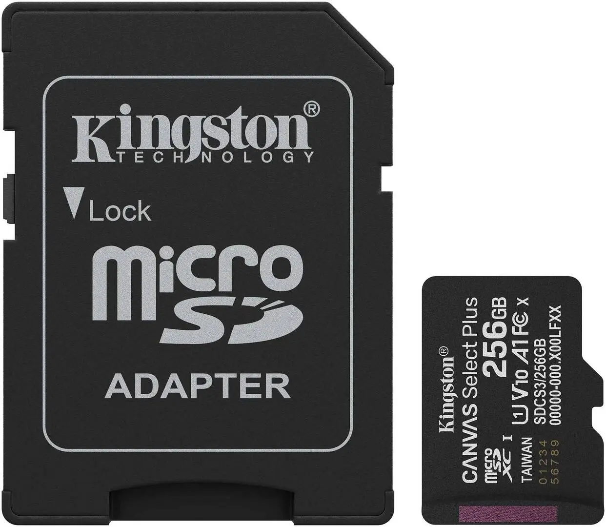 Card de memorie Kingston Canvas Go! Plus SDXC 256GB Class 10 UHS-I (SDCS3/256B)