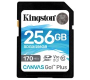 Card memorie Kingston Canvas Go! Plus SDXC 256GB V30 Class 10 UHS-I (SDG3/256GB)