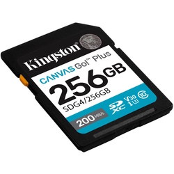 Card de memorie Kingston Canvas Go! Plus SDXC 256GB V30 Class 10 UHS-I (SDG4/256GB) Thumb