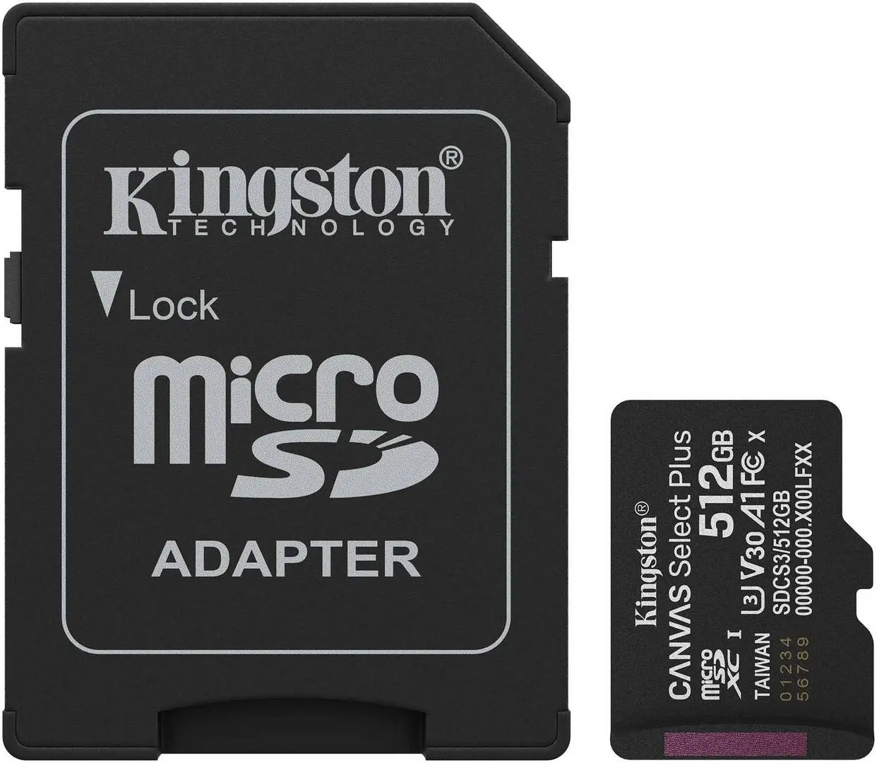 Card de Memorie Kingston Canvas Go! Plus SDXC 512GB Class 10 UHS-I (SDCS3/512GB)