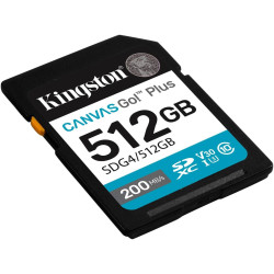 Card de memorie Kingston Canvas Go! Plus SDXC 512GB V30 Class 10 UHS-I (SDG4/512GB) Thumb