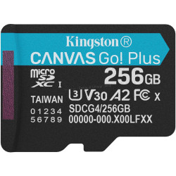 Card de memorie Kingston Canvas Go! Plus Ultimate microSDXC 256GB Class 10 UHS-I U3