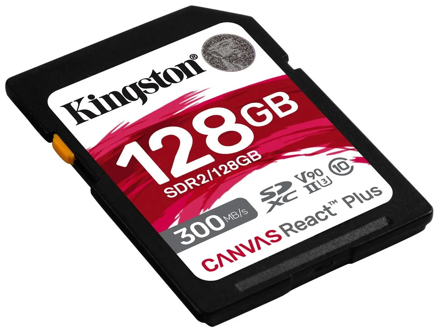 Карта памяти Kingston Canvas React Plus SD 128GB