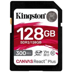 Карта памяти Kingston Canvas React Plus SD 128GB Thumb