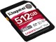 Card memorie Kingston Canvas React Plus SD 512GB V60 Class 10 UHS-II (SDR2V6/512GB)