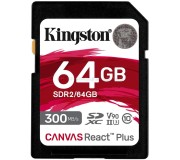 Card de memorie Kingston Canvas React Plus SD 64GB