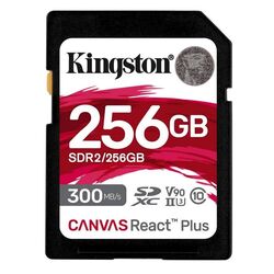 Card de memorie Kingston Canvas React Plus SD Class 10 256GB UHS-II