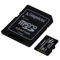 Card memorie Kingston Canvas Select Plus microSDXC 128GB Class 10 UHS-I U1 + SD adapter Thumb