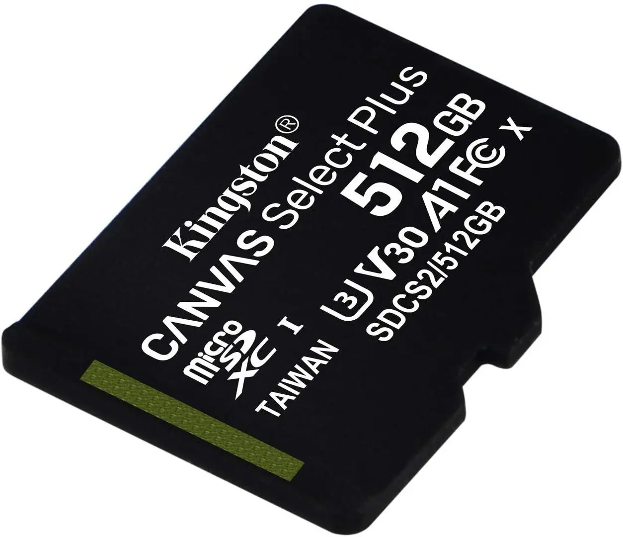 Card de memorie Kingston Canvas Select Plus microSDXC 512GB Class 10 UHS-I U3 + SD adapter