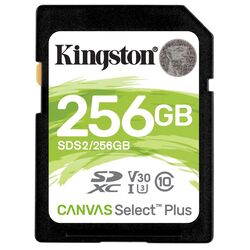 Карта памяти Kingston Canvas Select Plus SDXC 256GB Class 10 UHS-I U1 Thumb