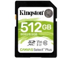 Card memorie Kingston Canvas Select Plus SDXC 512GB Class 10 UHS-I U3