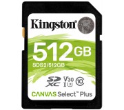 Card memorie Kingston Canvas Select Plus SDXC 512GB Class 10 UHS-I U3