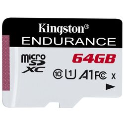 Card de memorie Kingston High Endurance microSDXC 64GB C10 UHS-I U1