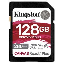 Card memorie Kingston React Plus V60 SD 128GB Class 10 UHS-II