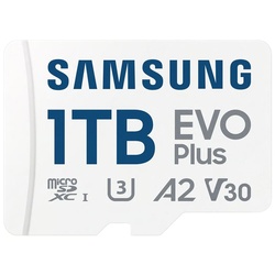 Карта памяти Samsung EVO Plus MicroSDXC 1TB Class 10 UHS-I U3 + SD adapter Thumb