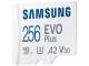 Card memorie Samsung EVO Plus MicroSDXC 256GB Class 10 UHS-I U3 + SD adapter