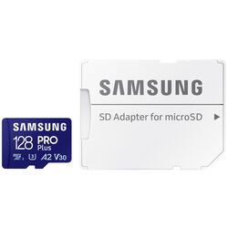 Card memorie Samsung Pro Plus MicroSD 128GB Class 10 + SD adapter Thumb
