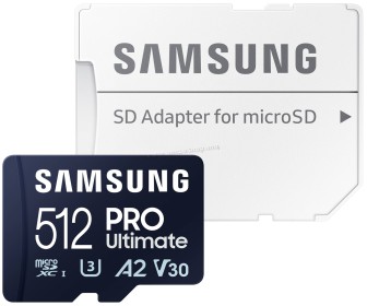 Card memorie Samsung Pro Ultimate microSDXC 512GB Class U3 V30 + SD adapter