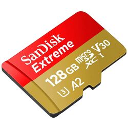 Карта памяти SanDisk Extreme microSDXC 128GB Class 10 + SD adapter Thumb