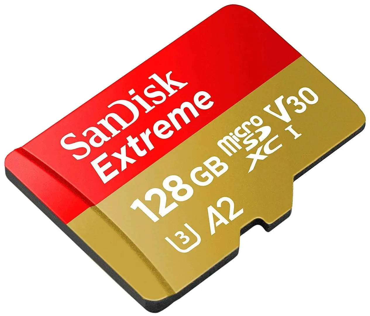 Карта памяти SanDisk Extreme microSDXC 128GB Class 10 + SD adapter - 2