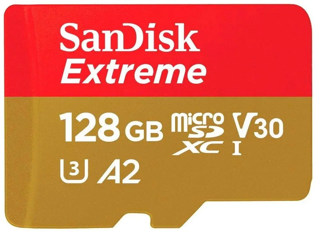 Карта памяти SanDisk Extreme microSDXC 128GB Class 10 + SD adapter - 3