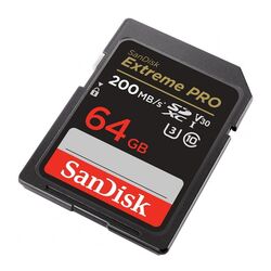 Карта памяти SanDisk Extreme Pro SDXC 64GB Class 10 V30 UHS-I Thumb
