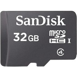 Карта памяти SanDisk microSDHC 32GB Class 4 + SD adapter Thumb