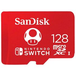 Карта памяти SanDisk microSDXC 128GB Class 10 UHS-I