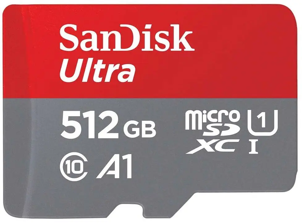 Карта памяти SanDisk Ultra microSDXC 512GB Сlass 10 UHS-I U1 A1 + SD Adapter - 3