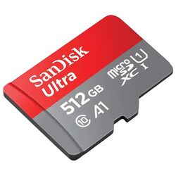 Карта памяти SanDisk Ultra microSDXC 512GB Сlass 10 UHS-I U1 A1 + SD Adapter Thumb