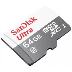 Карта памяти SanDisk Ultra microSDXC 64GB Class 10 UHS-I Thumb