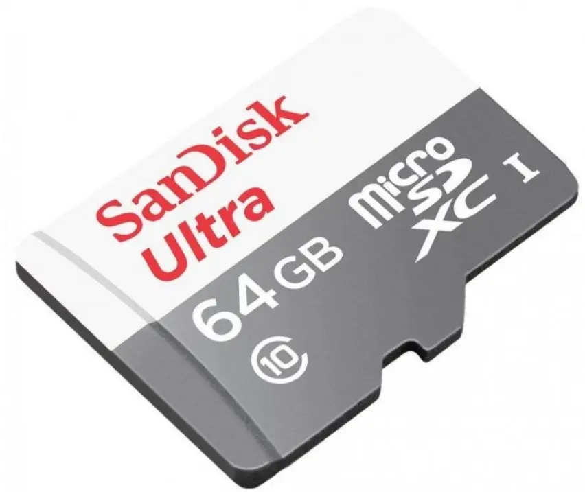 Карта памяти SanDisk Ultra microSDXC 64GB Class 10 UHS-I + SD adapter - 2