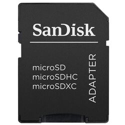 Карта памяти SanDisk Ultra microSDXC 64GB Class 10 UHS-I + SD adapter Thumb