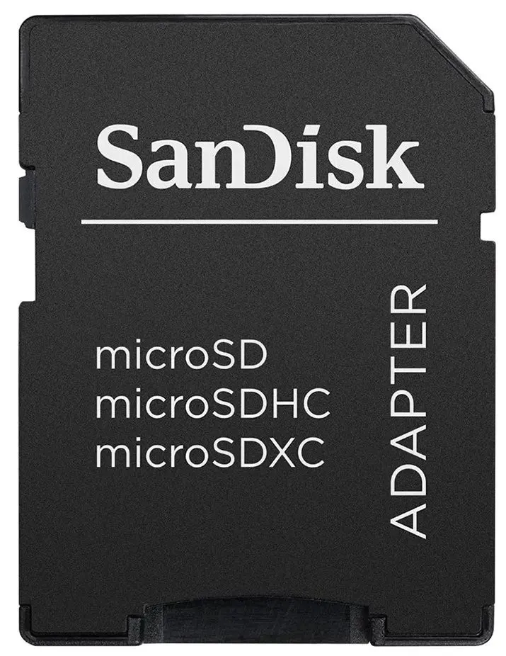 Карта памяти SanDisk Ultra microSDXC 64GB Class 10 UHS-I + SD adapter - 3