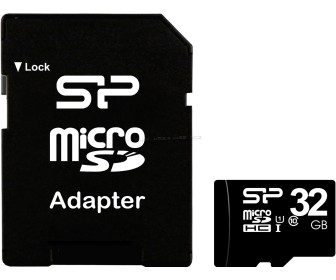 Card memorie Silicon Power MicroSDHC 32GB Class 10 UHS-I U1 + SD adapter (SP032GBSTH010V10SP)