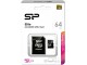 Card memorie Silicon Power MicroSDHC 64Gb Class 10 + SD adapter