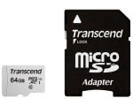 Карта памяти micro Transcend micro SDXC 340S 64GB Class 10 UHS-I U3 +SD adapter