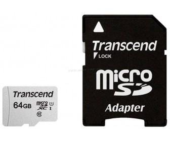 Card memorie Transcend micro SDXC 340S 64GB Class 10 UHS-I U3 +SD adapter