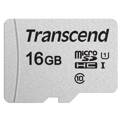 Card memorie Transcend 300S microSDHC class10 UHS-I U1 16Gb (TS16GUSD300S)