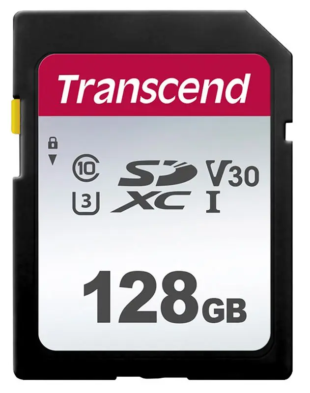 Карта памяти Transcend 300S SDXC class10 128Gb UHS-I (TS128GSDC300S)