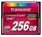 Карта памяти Transcend CompactFlash 256Gb 800x (TS256GCF800)