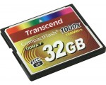 Карта памяти Transcend Hi-Speed 1000X CompactFlash 32Gb (TS32GCF1000)