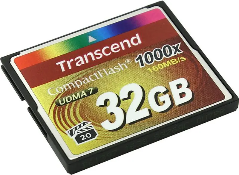 Card memorie Transcend Hi-Speed 1000X CompactFlash 32Gb (TS32GCF1000)