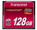 Card memorie Transcend Hi-Speed 800X CompactFlash Card 128Gb (TS128GCF800)