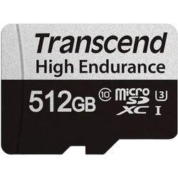 Card memorie Transcend MicroSD 512GB Class 10 UHS-I + SD adapter (TS512GUSD350V) Thumb