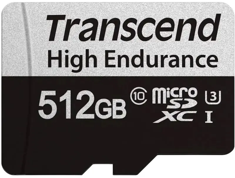 Card memorie Transcend MicroSD 512GB Class 10 UHS-I + SD adapter (TS512GUSD350V)